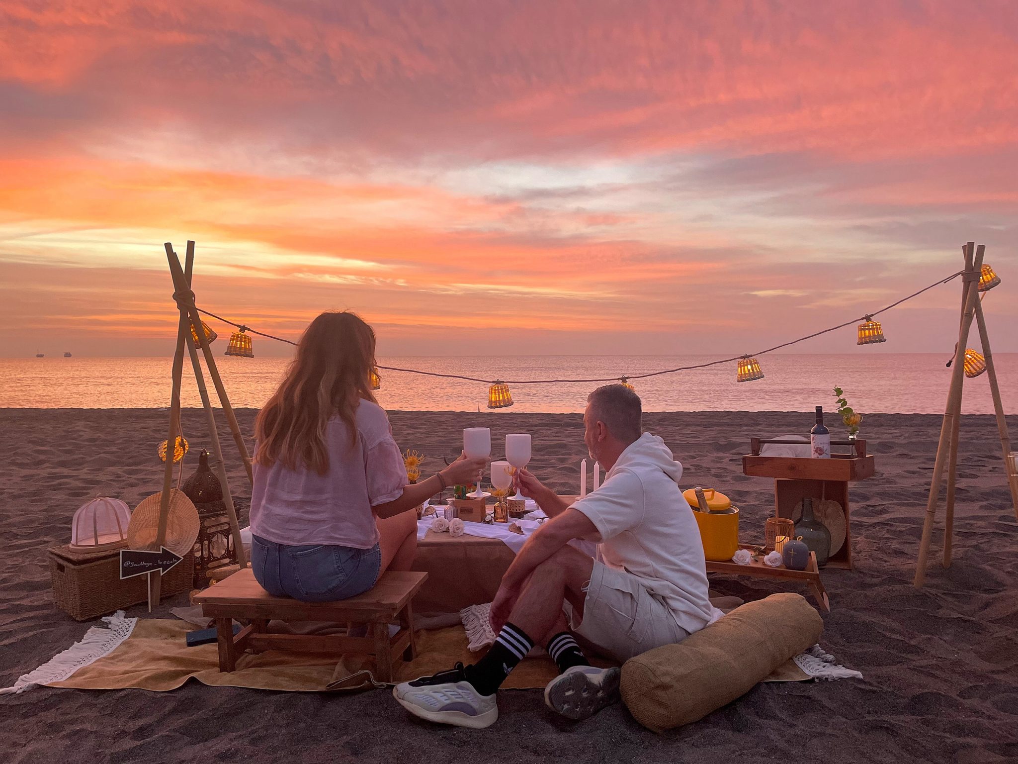 Sauvage beach — wedding